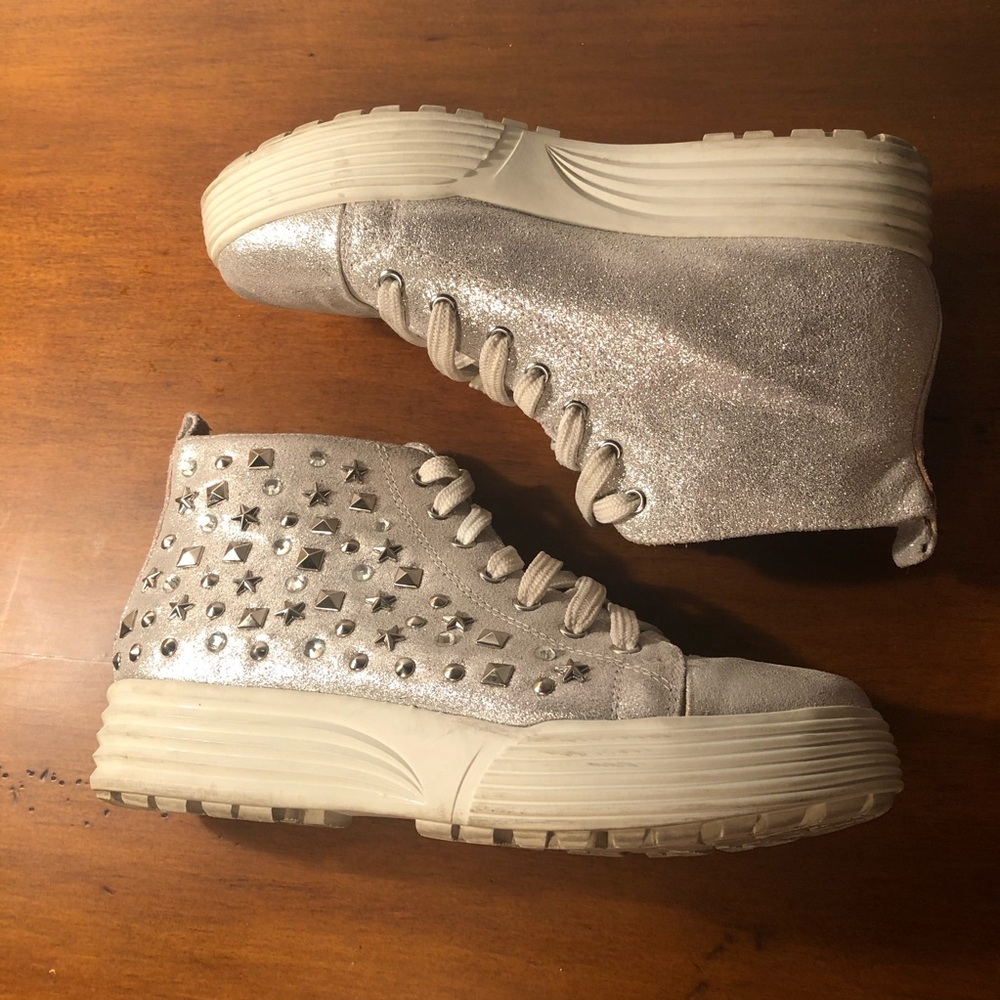 TEENMIX HI-TOP Runners with Studs & Bling (LS-14)